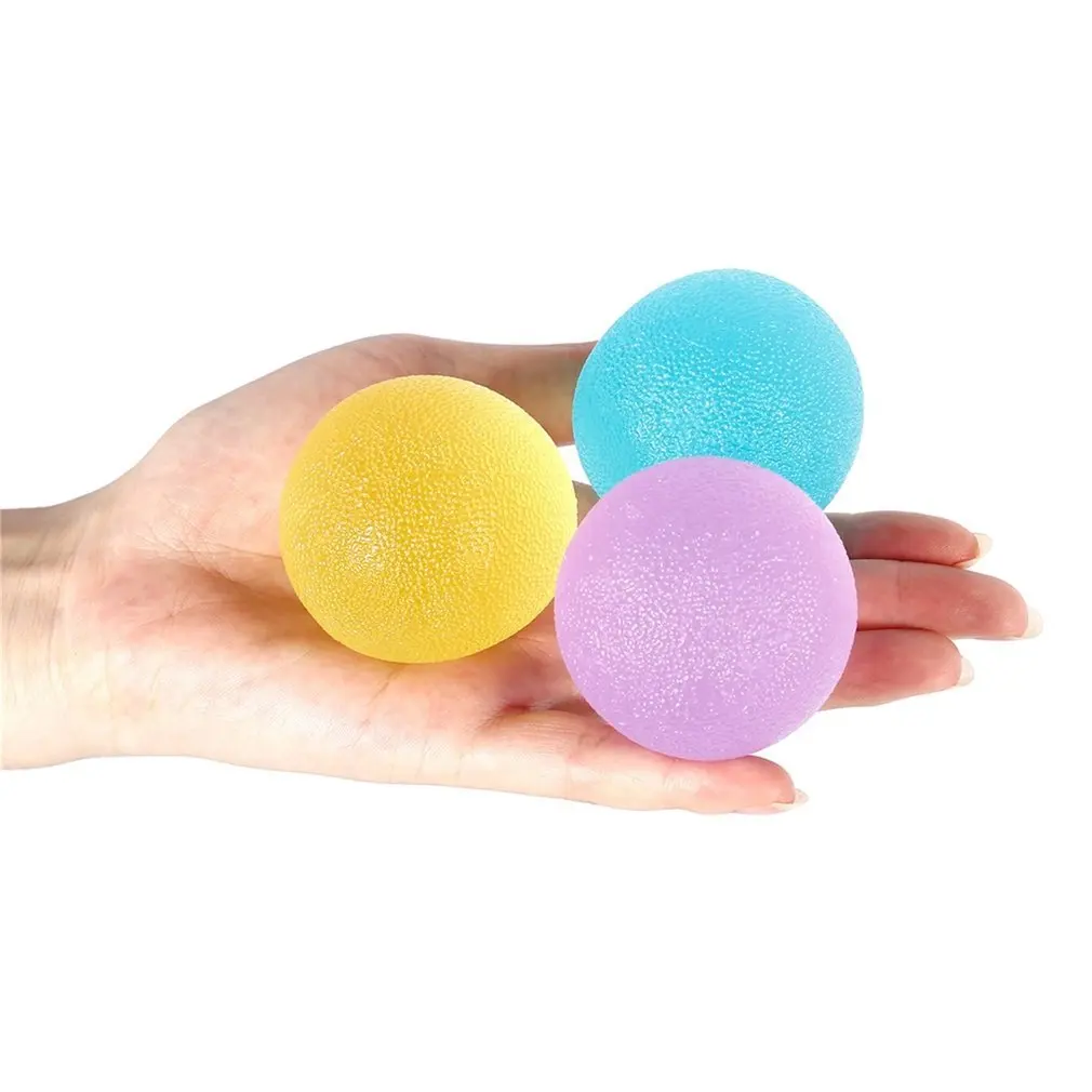 3pcs Silicone Massage Therapy Grip Ball For Hand Finger Strength Exercise Stress Relief Egg-shaped
3pcs Silicone Massage Therapy Grip Ball For Hand Finger Strength Exercise Stress Relief Egg-shaped
