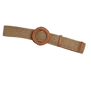 Women Braid Belt Female Bohemian Knitted Straw Round Square Buckle Woven Waist Belt for Pants Dress Ladies Strap
Women Braid Belt Female Bohemian Knitted Straw Round Square Buckle Woven Waist Belt for Pants Dress Ladies Strap