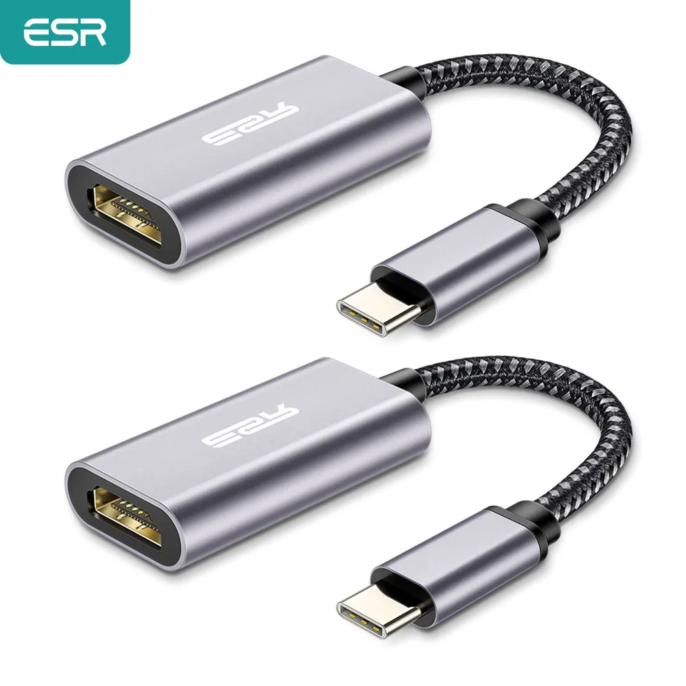 ESR USB Type C to HDMI Adapter USB 3.1 USB-C to HDMI Adapter Converter for MacBook Air Pro/Huawei Matebook/Samsung S10 S9 Tablet
ESR USB Type C to HDMI Adapter USB 3.1 USB-C to HDMI Adapter Converter for MacBook Air Pro/Huawei Matebook/Samsung S10 S9 Tablet