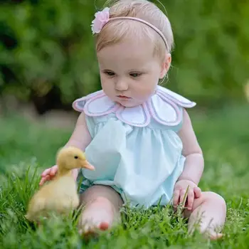 2020 Baby Girl Smocked Rompers Children Spanish Boutique Clothes Newborn Summer Hand Smocking Jumpsuit Infant Spain Smock Outfit
2020 Baby Girl Smocked Rompers Children Spanish Boutique Clothes Newborn Summer Hand Smocking Jumpsuit Infant Spain Smock Outfit