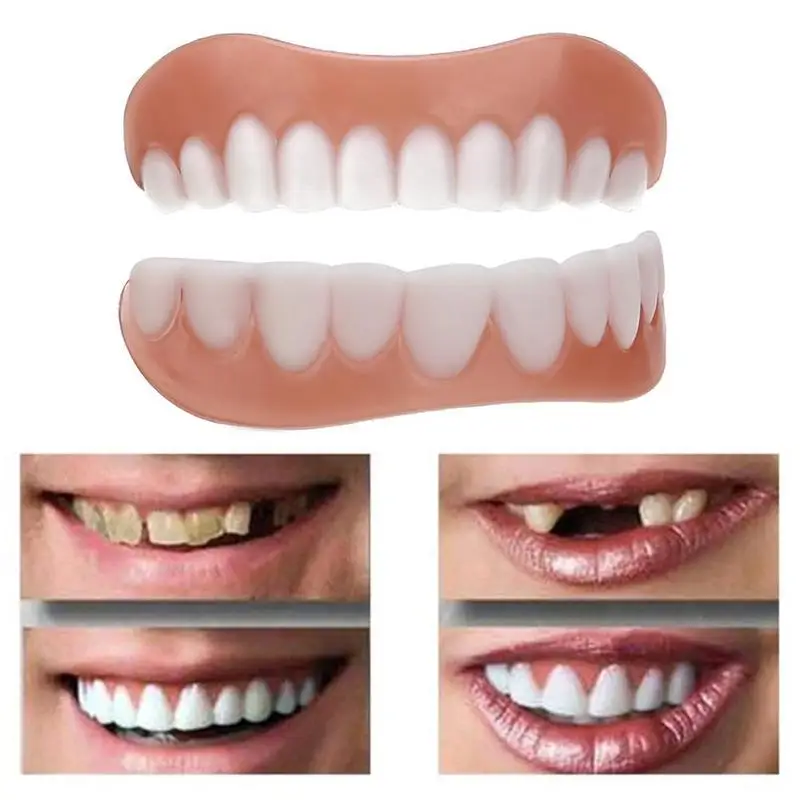 4th Generation Denture Teeth Sticker Silicone Simulation Teeth Braces Up and Down Teeth
4th Generation Denture Teeth Sticker Silicone Simulation Teeth Braces Up and Down Teeth