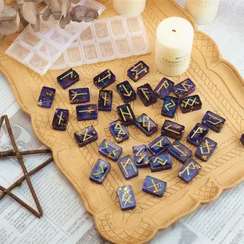 Silicone Resin Molds Runes Symbols Molds Reusable Crystal Epoxy Mold for DIY Crafts
Silicone Resin Molds Runes Symbols Molds Reusable Crystal Epoxy Mold for DIY Crafts