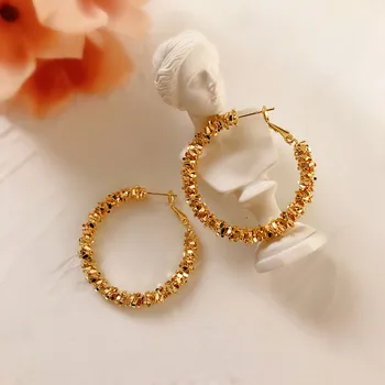 Clip Earrings For Women Solid S925 Silver Needles Hyperbole Big Circle Earrings 14K Gold Eardrop Luxury Brincos Fine Jewelry
Clip Earrings For Women Solid S925 Silver Needles Hyperbole Big Circle Earrings 14K Gold Eardrop Luxury Brincos Fine Jewelry