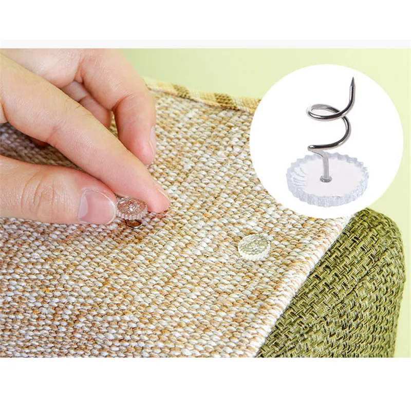 20pcs/Box Pins & Pincushions Sofa Rotates and Fixes Twisted Nails with Fixed Quilt Sofa Bed Sheets Anti-slip Buckle
20pcs/Box Pins & Pincushions Sofa Rotates and Fixes Twisted Nails with Fixed Quilt Sofa Bed Sheets Anti-slip Buckle
