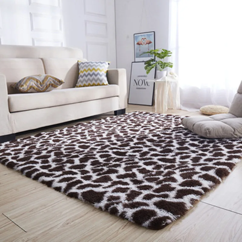 Leopard Fluffy Carpet Shaggy Living Room Area Rug Home Decor Bedroom Kitchen Rug Long Hair Floormat Bath Mat Entrance Doormat
Leopard Fluffy Carpet Shaggy Living Room Area Rug Home Decor Bedroom Kitchen Rug Long Hair Floormat Bath Mat Entrance Doormat