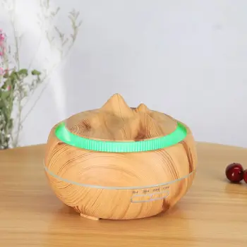 400ml Mountain Peak Shape Air Humidifier Wood Grain Remote Control Aroma Diffuser Mist Maker with 7 Colorful Night Light
400ml Mountain Peak Shape Air Humidifier Wood Grain Remote Control Aroma Diffuser Mist Maker with 7 Colorful Night Light