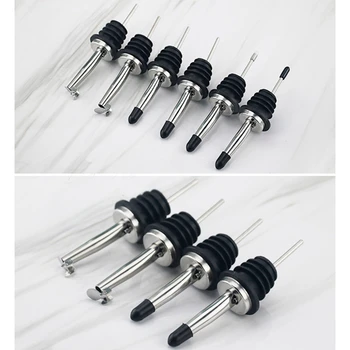 12Pcs Liquor Bottle Pourers Stainless Steel Bar Wine Bottle Pour Spout Stopper
12Pcs Liquor Bottle Pourers Stainless Steel Bar Wine Bottle Pour Spout Stopper