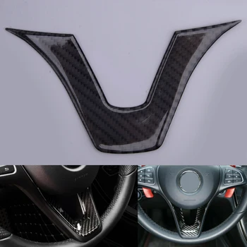 Front Carbon Fiber U Shape Steering Wheel Cover Trim Moulding Fit for Mercedes Benz C-Class W205 GLC Class X253
Front Carbon Fiber U Shape Steering Wheel Cover Trim Moulding Fit for Mercedes Benz C-Class W205 GLC Class X253
