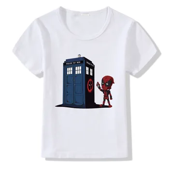 Children's Cartoon Tees Doctor Who Printed T Shirt Harajuku Design Boys Girls Summer Tops Kids Clothes Short Sleeve Tshirt 
Children's Cartoon Tees Doctor Who Printed T Shirt Harajuku Design Boys Girls Summer Tops Kids Clothes Short Sleeve Tshirt