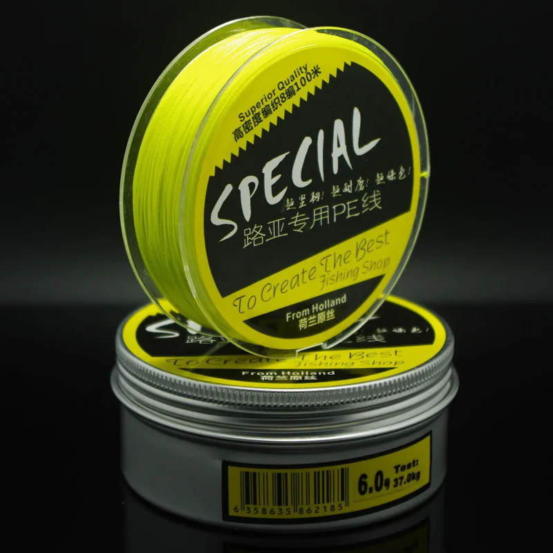Imported from Netherlands Raw Silk Wear-Resistant 8 Series PE Exceeds 100 M Dyneema Fishing Line Mainline
Imported from Netherlands Raw Silk Wear-Resistant 8 Series PE Exceeds 100 M Dyneema Fishing Line Mainline