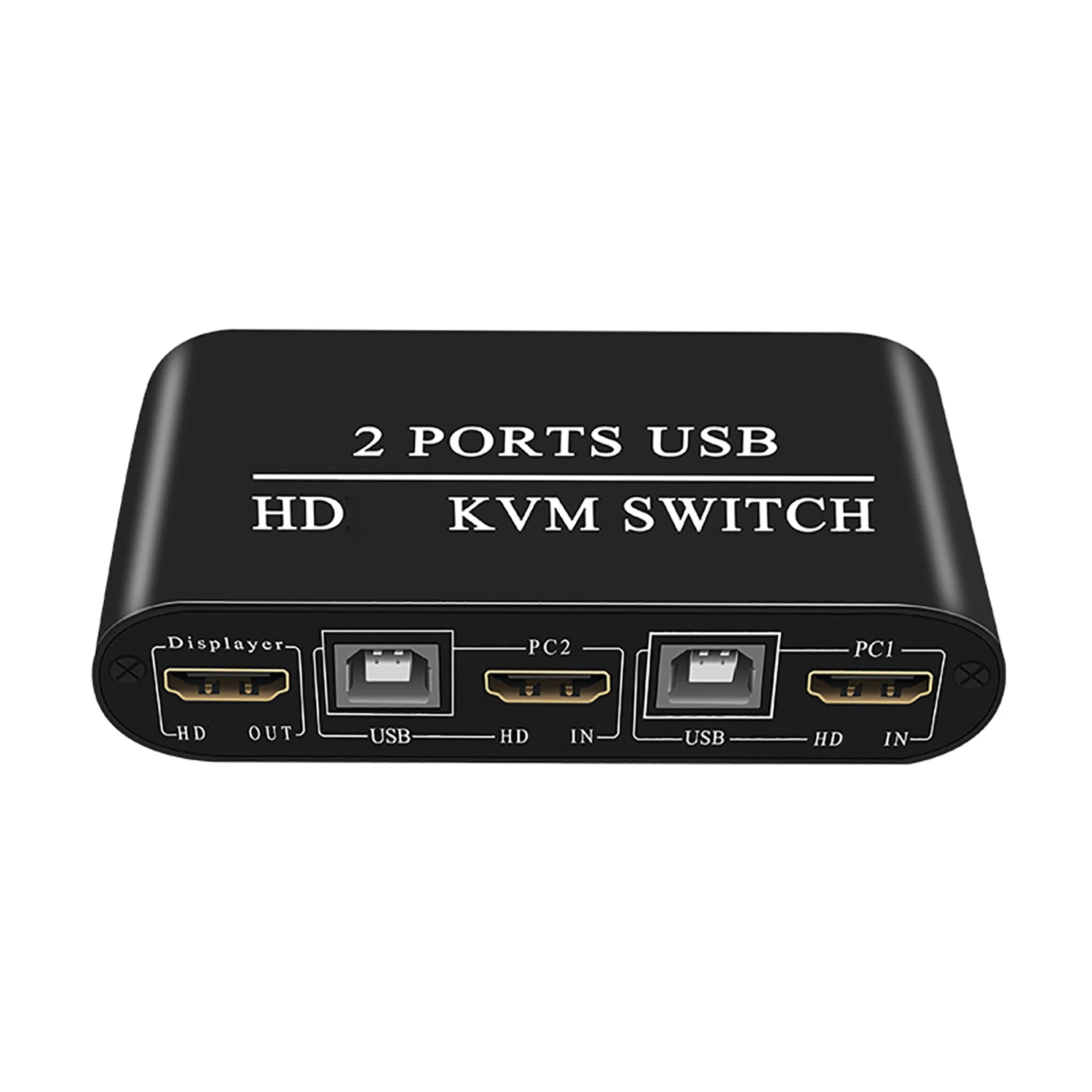 KH21 4K30Hz коммутатор HD USB KVM 2 порта сплиттер аудио экстрактор Spdif видео конвертер для