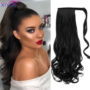 XIYUE Matte Silky Straight Synthetic Clip in Drawstring Ponytail Hairpieces for Women Hair Extension High Temperature Fiber
XIYUE Matte Silky Straight Synthetic Clip in Drawstring Ponytail Hairpieces for Women Hair Extension High Temperature Fiber