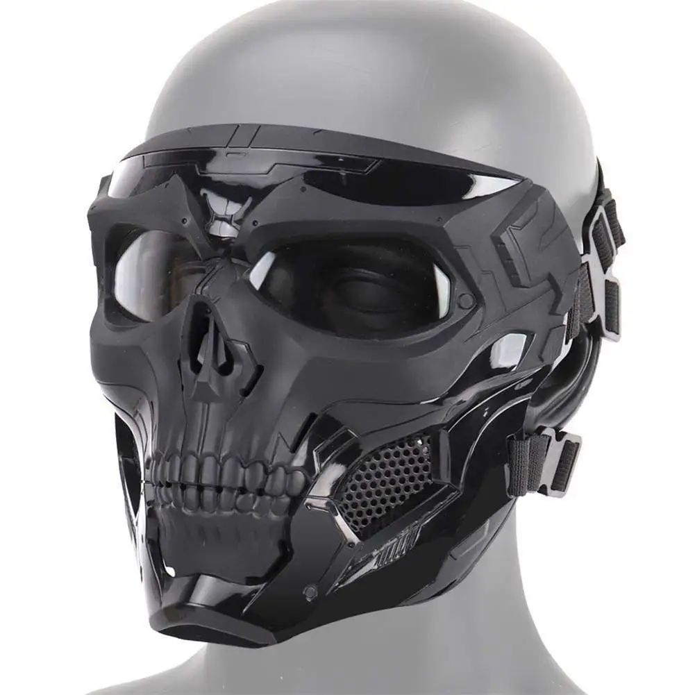Halloween Skeleton Airsoft Mask Cool Skull Half Face Camouflage Equipment Mask Helmet With Sponge Pad Headband Rope
Halloween Skeleton Airsoft Mask Cool Skull Half Face Camouflage Equipment Mask Helmet With Sponge Pad Headband Rope