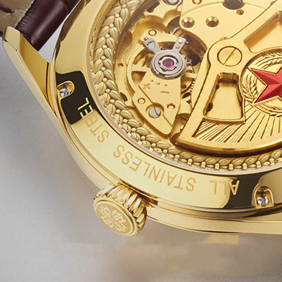 Authentic Luxury Brand Perspective Automatic Mechanical Tough Guy Domineering Gift Men Watches Authentic Luxury Brand Perspective Automatic Mechanical Tough Guy Domineering Gift Men Watches