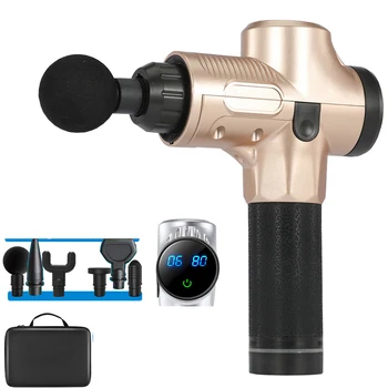 LCD display Fascia Massage Gun Touch Screen Body Relaxation Fascia Massager Gun Replacement Head Silicone With Massage Gun Head 
LCD display Fascia Massage Gun Touch Screen Body Relaxation Fascia Massager Gun Replacement Head Silicone With Massage Gun Head