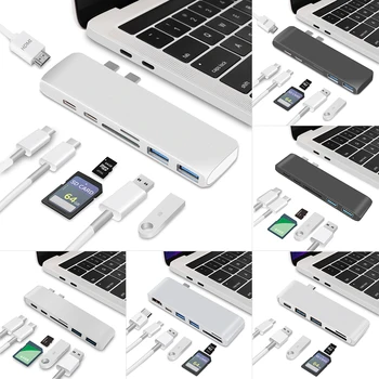 USB Hub To HDML SD FT Slot Card Reader USB-C Hub 3.0 Type-C Adapter for MacBook Pro Air 2020 2019 2018 A2179 A1932 A2159 A2141
USB Hub To HDML SD FT Slot Card Reader USB-C Hub 3.0 Type-C Adapter for MacBook Pro Air 2020 2019 2018 A2179 A1932 A2159 A2141