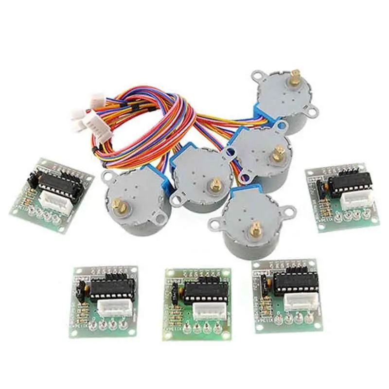 DC 5V 4-phase Reduction Step Motor Accessories Stepper Motors Driver Test Module Boards For Arduino Stepper Motor
DC 5V 4-phase Reduction Step Motor Accessories Stepper Motors Driver Test Module Boards For Arduino Stepper Motor