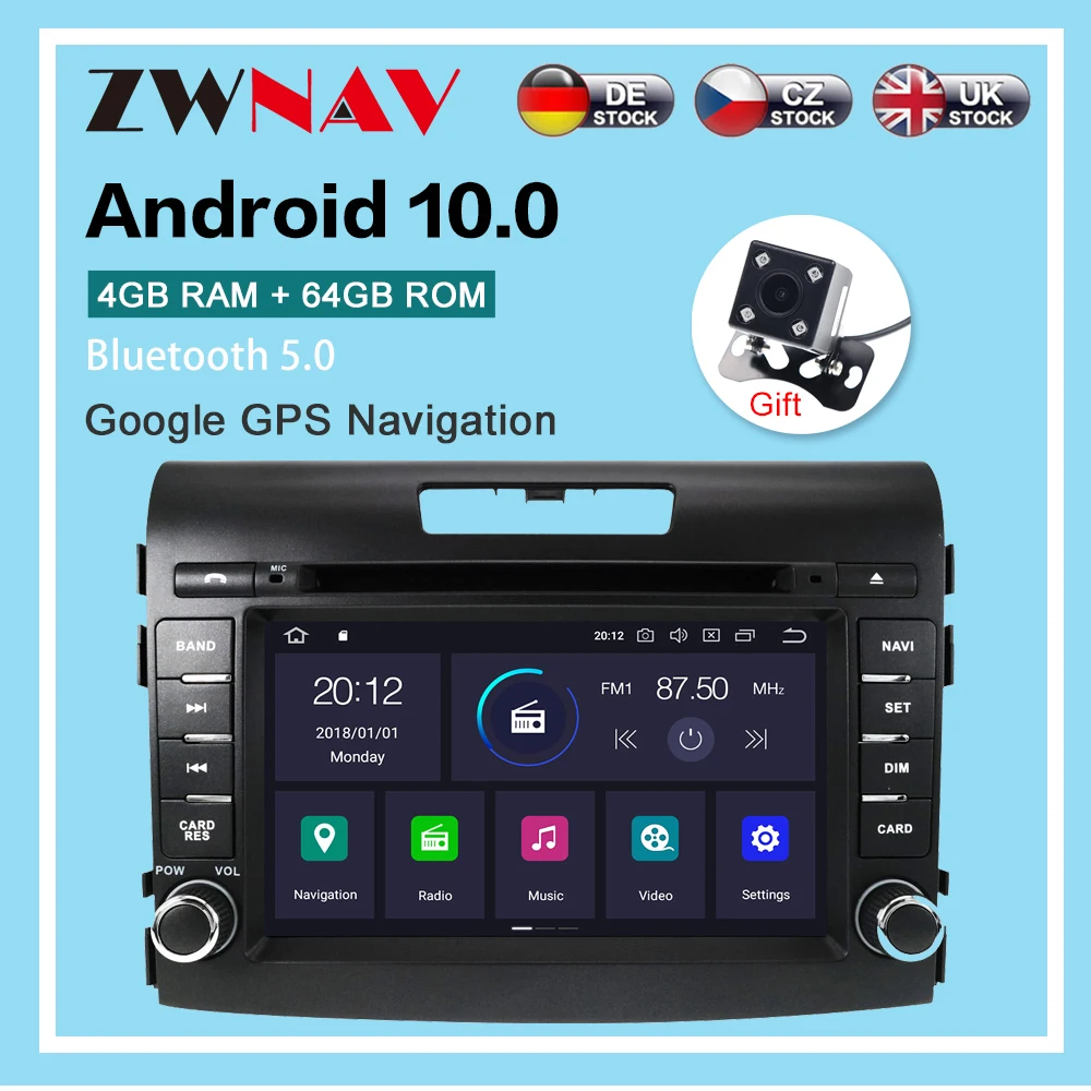 Android 10.0 4+64G Car Radio GPS Navigation for Honda CRV 2012-2016 car Multimedia Player Radio video stereo head unit dsp wifi
Android 10.0 4+64G Car Radio GPS Navigation for Honda CRV 2012-2016 car Multimedia Player Radio video stereo head unit dsp wifi