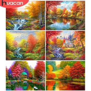 HUACAN Full Drill Diamond Painting Tree 5D DIY Mosaic Diamond Embroidery Autumn Landscape Wall Decor
HUACAN Full Drill Diamond Painting Tree 5D DIY Mosaic Diamond Embroidery Autumn Landscape Wall Decor