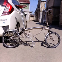 Трехскоростной складной велосипед 3 хром молибденовая сталь
