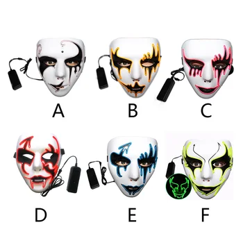Halloween Luminous Mask Wire LED Easter Rave Mask Hip Hop Party Face Mask Luminous Hand Painted LED Costume Easter Decor Gift
Halloween Luminous Mask Wire LED Easter Rave Mask Hip Hop Party Face Mask Luminous Hand Painted LED Costume Easter Decor Gift