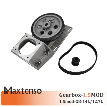 MAXTENSO Premium 1.5mod modulus cnc gear box helical teeth Engraving machine reducer set with pulley belt NEMA34 NEMA23 motor
MAXTENSO Premium 1.5mod modulus cnc gear box helical teeth Engraving machine reducer set with pulley belt NEMA34 NEMA23 motor