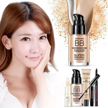 Women Make Up Set BB Cream Foundation Primer Concealer Mascara Cosmetics LDO99 
Women Make Up Set BB Cream Foundation Primer Concealer Mascara Cosmetics LDO99