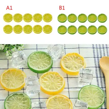 10pcs Fake Artificial Lemon Lime Slice Garnish Fruit Food House Decoration New Plastic Fake Lemon Slices
10pcs Fake Artificial Lemon Lime Slice Garnish Fruit Food House Decoration New Plastic Fake Lemon Slices