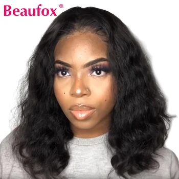 Beaufox 13x4 Wavy Short Lace Front Human Hair Wigs 150% Bob Wigs Pre Plucked Lace Front Wig Brazilian Remy Hair Wig
Beaufox 13x4 Wavy Short Lace Front Human Hair Wigs 150% Bob Wigs Pre Plucked Lace Front Wig Brazilian Remy Hair Wig