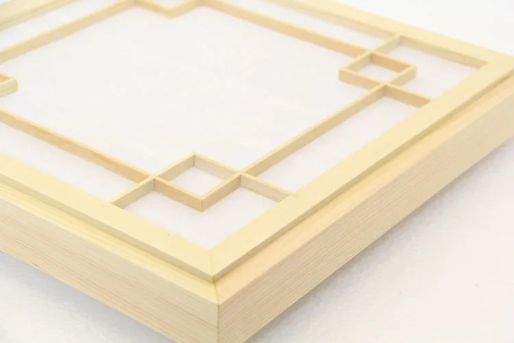 Japanese Style Tatami Wood led Ceiling light Pinus Sylvestris Ultrathin Natural Color Square Grid Paper Ceiling Lamp Fixture
Japanese Style Tatami Wood led Ceiling light Pinus Sylvestris Ultrathin Natural Color Square Grid Paper Ceiling Lamp Fixture