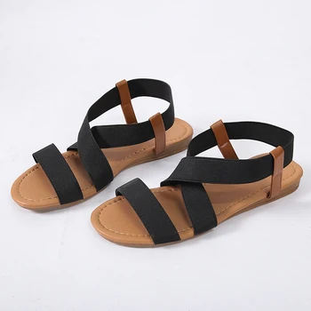 2020 Women Low Heel Anti Skidding Beach women's shoes woman Cross Strap Sandals Peep-toe Sandals 
2020 Women Low Heel Anti Skidding Beach women's shoes woman Cross Strap Sandals Peep-toe Sandals