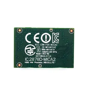 Wifi Card PCB Board for Nintendo Wii U IC: 2878D-MICA2 MIC A2 Bluetooth WIFI Module
Wifi Card PCB Board for Nintendo Wii U IC: 2878D-MICA2 MIC A2 Bluetooth WIFI Module