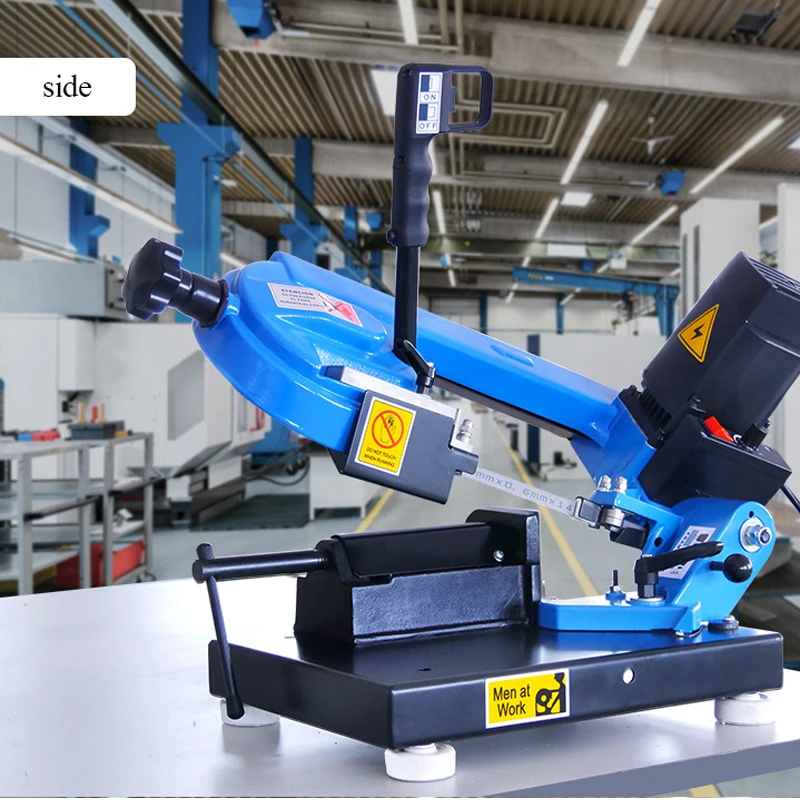 Portable Band Sawing Machine Woodworking Tools Metal Multifunction Small Sawing Machine Cutting Machine Horizontal mechanical
Portable Band Sawing Machine Woodworking Tools Metal Multifunction Small Sawing Machine Cutting Machine Horizontal mechanical