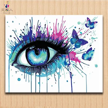 Watercolor colorful a eye picture coloring painting by the number with colors in color digital oil paint diy animal pictures
Watercolor colorful a eye picture coloring painting by the number with colors in color digital oil paint diy animal pictures
