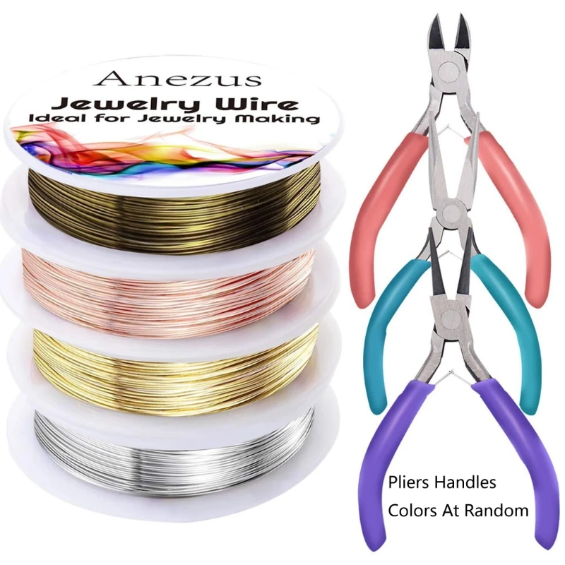 7 Pack Needle Nose Pliers Beading Jewelry Wires Jewelry Making Supplies Tool Kit
7 Pack Needle Nose Pliers Beading Jewelry Wires Jewelry Making Supplies Tool Kit