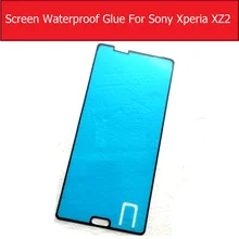 Écran LCD écran avant colle étanche pour Sony Xperia XZ2 H8216 H8266 H8296 SOV37 étanche adhésif autocollant pièces de réparation=