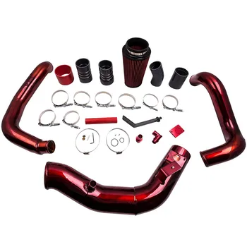 Hot Red Turbo Intercooler Pipe & Cold Air Intake Kit for Ford F350 6.0L 2003-2007
Hot Red Turbo Intercooler Pipe & Cold Air Intake Kit for Ford F350 6.0L 2003-2007