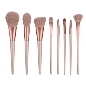 8pcs Make Up Eyeshadow Brushe Set Pink Soft Horse Pony Hair Foundation Powder Cosmetic Blush Brush Tools Set Supplies
8pcs Make Up Eyeshadow Brushe Set Pink Soft Horse Pony Hair Foundation Powder Cosmetic Blush Brush Tools Set Supplies