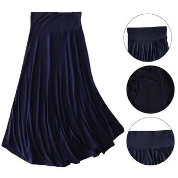 Ladies Elegant High Elastic Waist Ruffed Skirts Fashion Casual Pleated Long Skirts
Ladies Elegant High Elastic Waist Ruffed Skirts Fashion Casual Pleated Long Skirts
