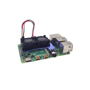 Wholesale 10lot Raspberry Pi 4 Model B+(Plus) Dual Fan Cooling System Module with Heatsink for Pi 4B+e
Wholesale 10lot Raspberry Pi 4 Model B+(Plus) Dual Fan Cooling System Module with Heatsink for Pi 4B+e
