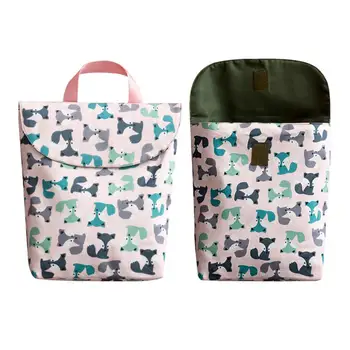 Stylish Portable Travel Reusable Baby Diaper Nappy Storage Tote Bag Mom Handbag 
Stylish Portable Travel Reusable Baby Diaper Nappy Storage Tote Bag Mom Handbag