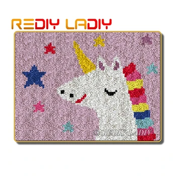 Latch Hook Rug Kit Crocheting Carpet Rug Cartoon Unicorn Acrylic Yarn Pre-Printed Canvas Cushion Mat DIY Crochet Tapestry Crafts
Latch Hook Rug Kit Crocheting Carpet Rug Cartoon Unicorn Acrylic Yarn Pre-Printed Canvas Cushion Mat DIY Crochet Tapestry Crafts