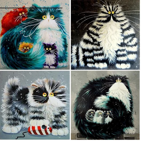 Full circular Diamond 5D DIY Diamond Painting Hot Colorful Cat 3D Embroidery Cross Stitch Painting Home Decor
Full circular Diamond 5D DIY Diamond Painting Hot Colorful Cat 3D Embroidery Cross Stitch Painting Home Decor