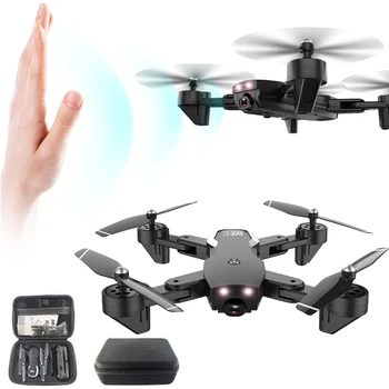 L107 2.4G Remote Control Folding Drone 1080P Endurance Dual Camera Drone with Optical Flow Positioning Gestures Aerial - Black
L107 2.4G Remote Control Folding Drone 1080P Endurance Dual Camera Drone with Optical Flow Positioning Gestures Aerial - Black