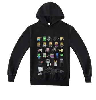 Hooded Clothes Minecrafters Sweatshirts Long Sleeve Christmas Shirt Creeper Cosplay jacket kids Boys Girls Outwear Full
Hooded Clothes Minecrafters Sweatshirts Long Sleeve Christmas Shirt Creeper Cosplay jacket kids Boys Girls Outwear Full