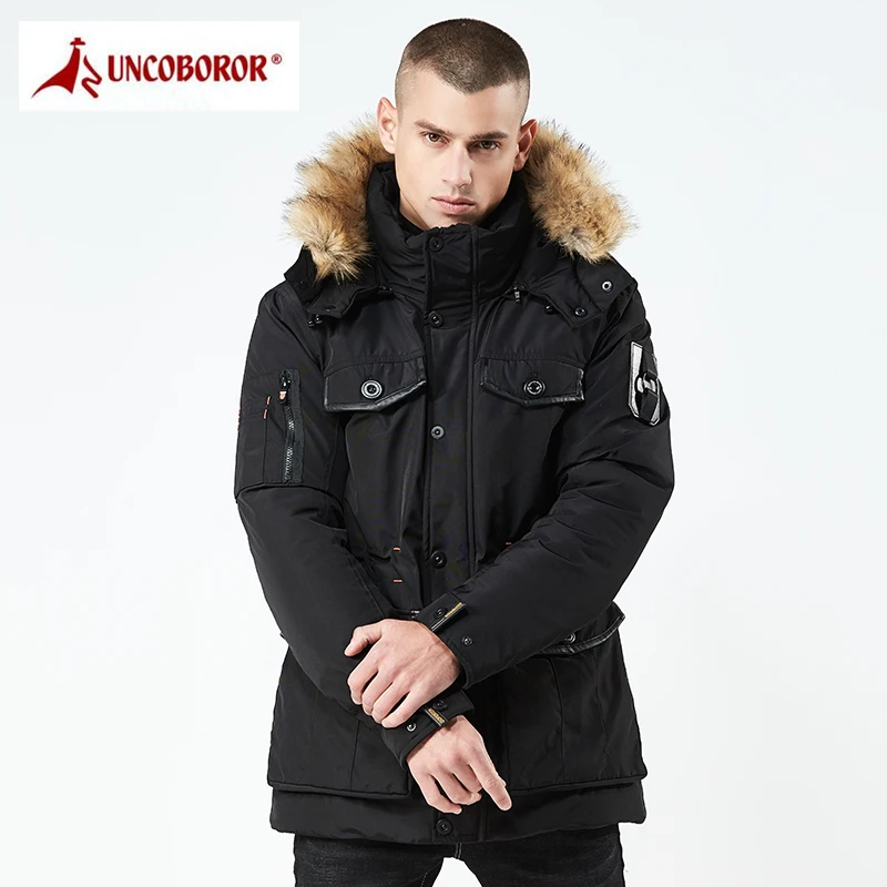 2019 Winter Parka Men Military Windbreaker Jacket Casual Fur Collar Long Hooded Coat Streetwear Cotton Jackets Thick Warm Coats
2019 Winter Parka Men Military Windbreaker Jacket Casual Fur Collar Long Hooded Coat Streetwear Cotton Jackets Thick Warm Coats