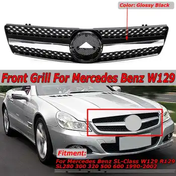 Chrome/Black W129 Grill Car Front Bumper Grill Grille For Mercedes For Benz SL-Class W129 R129 SL280 300 320 500 600 1990-2002
Chrome/Black W129 Grill Car Front Bumper Grill Grille For Mercedes For Benz SL-Class W129 R129 SL280 300 320 500 600 1990-2002