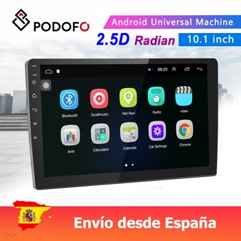 Podofo 10.1'' Android 8.1 Car radio 2.5D Tempered Glass Mirror Car MP5 Player 2 din with Mirror link GPS WIFI Rear Camera
Podofo 10.1'' Android 8.1 Car radio 2.5D Tempered Glass Mirror Car MP5 Player 2 din with Mirror link GPS WIFI Rear Camera