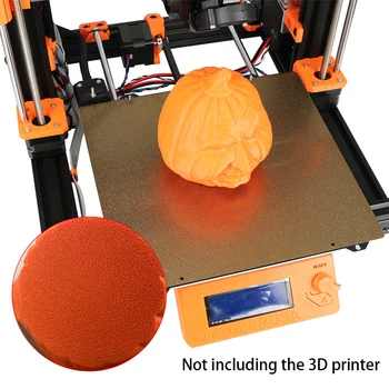 With Clamp Spring Steel Sheet Build Plate 3D Printer Powder Coated Replacement Accessories PEI Texture Platform For Prusa I3 MK3
With Clamp Spring Steel Sheet Build Plate 3D Printer Powder Coated Replacement Accessories PEI Texture Platform For Prusa I3 MK3