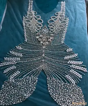 Rhinestone High-end handmade full body rhinestones sequins applique sew on beads patches for Wedding dress accessories
Rhinestone High-end handmade full body rhinestones sequins applique sew on beads patches for Wedding dress accessories